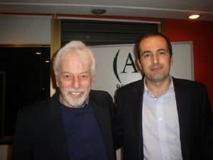 Diego Moldes con Alejandro Jodorowsky