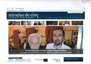 Jodorowesky y Diego Moldes, Miradas de cine